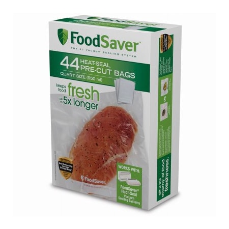 Newell Brands Distribution Foodsaver 44CT QT Bags FSFSBF0226-NP